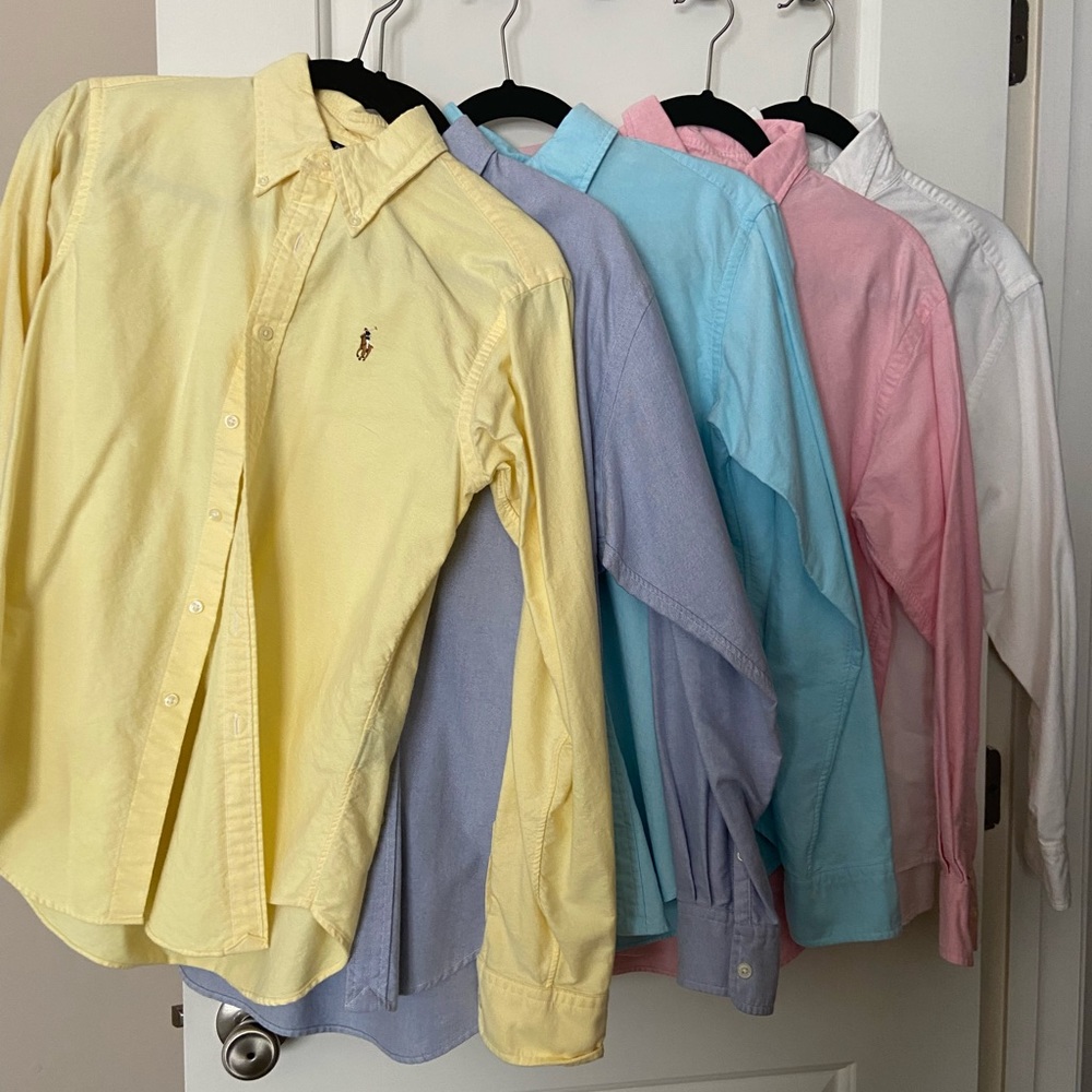 5 ladies Ralph Lauren button downs are SOLD!